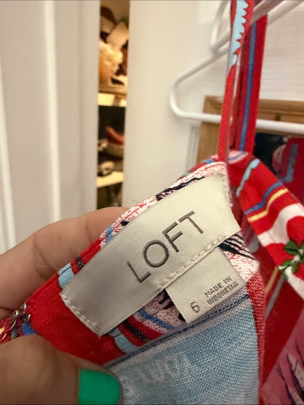 LOFT Fruit and Italian picnic Printed Square-Frame Maxi Dress - Picture 8 of 8